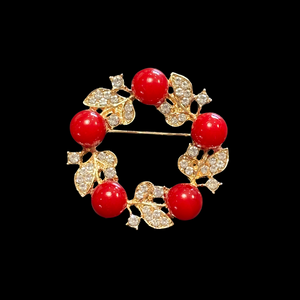 Cherry Belle Stock Pin