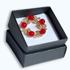 Cherry Belle Stock Pin