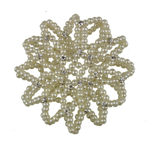 Pearl & Diamante Hair Net