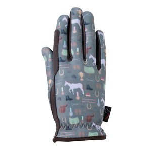 Kids winter riding gloves -Judy-