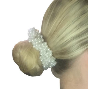 Pearl Hair Scrunchie
