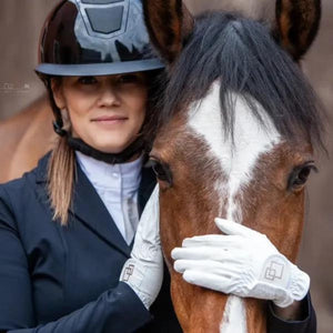 Riding helmet -Shiny Diamond-