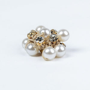 Pearl and Diamante Elastic Hair Tie