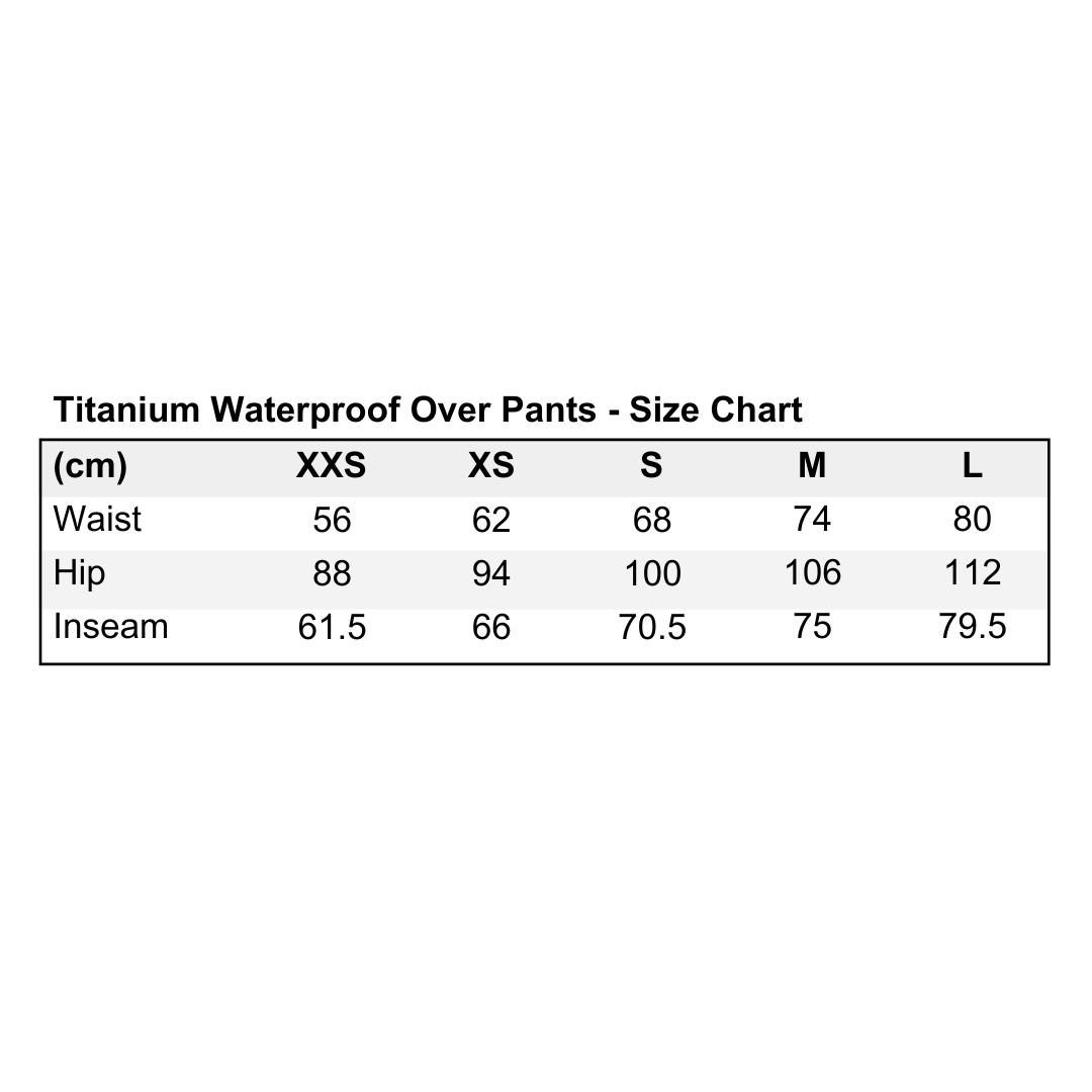 Waterproof Overpants