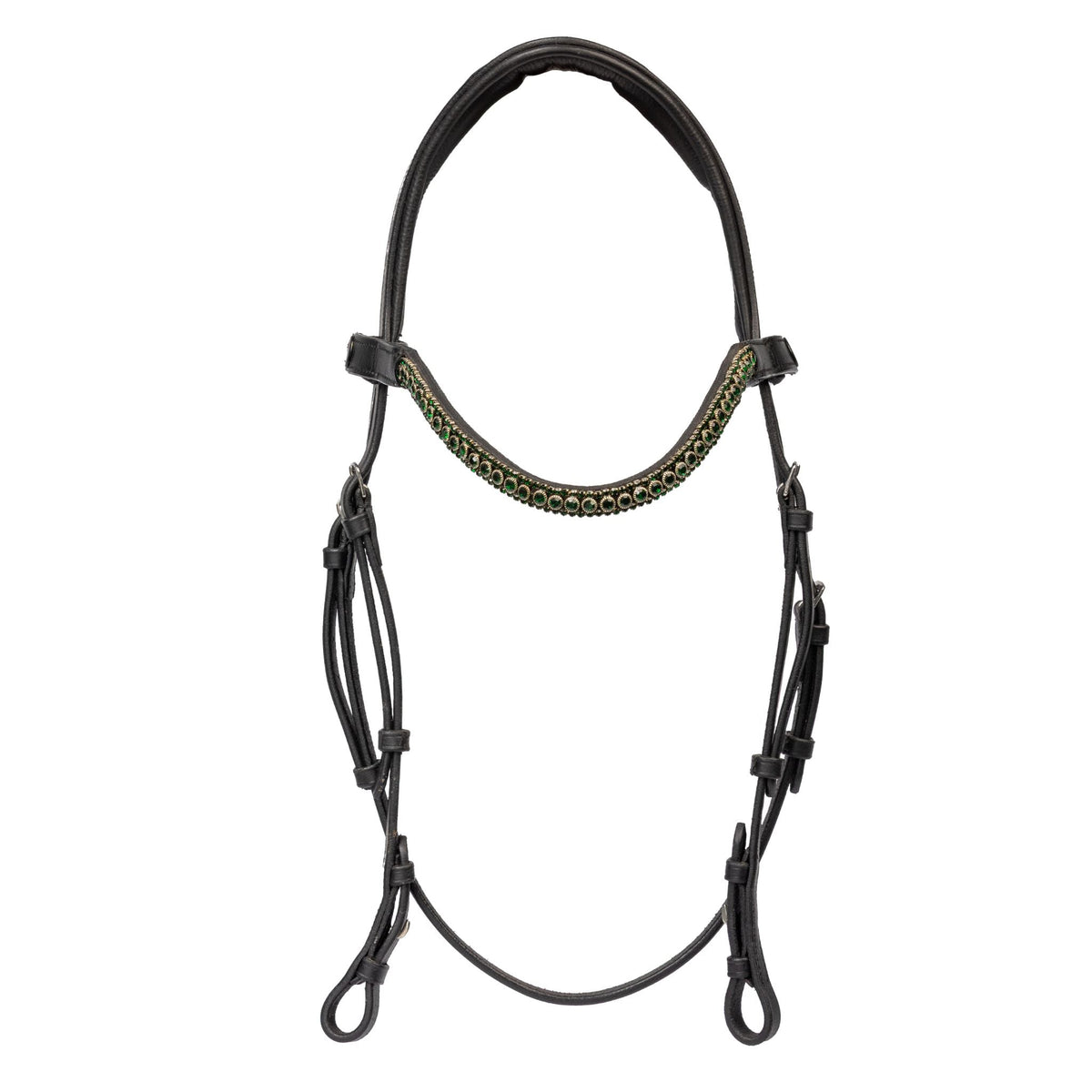 Headpiece with no noseband strap